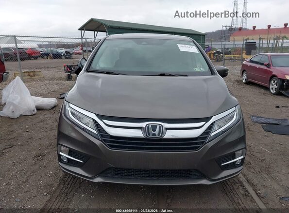 5FNRL6H8XKB126365 2019 HONDA ODYSSEY Gray 