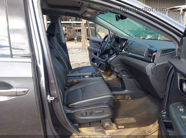 5FNRL6H90PB032379 2023 HONDA ODYSSEY Gray წინა სალონის ხედი