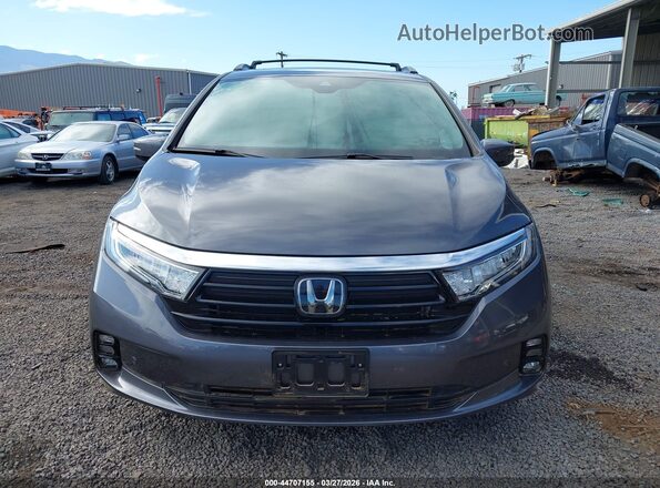5FNRL6H90PB032379 2023 HONDA ODYSSEY Gray ხელსაწყოთა პანელის ხედი