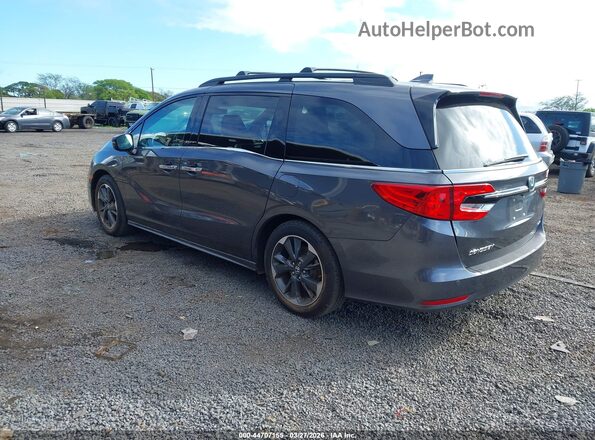 5FNRL6H90PB032379 2023 HONDA ODYSSEY Gray უკანა მარცხენა
