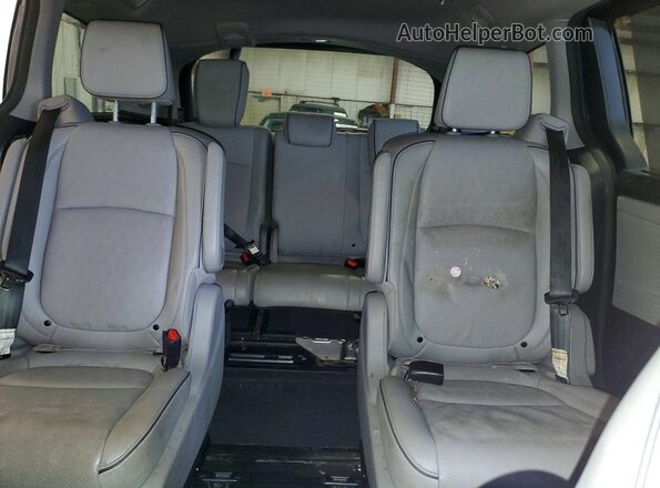 5FNRL6H90PB064510 2023 HONDA ODYSSEY Blue Rear seats view