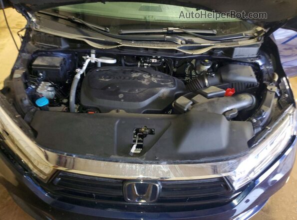 5FNRL6H90PB064510 2023 HONDA ODYSSEY Blue Engine compartment view