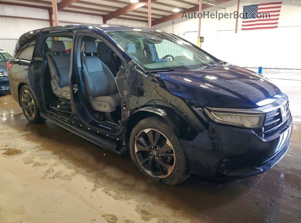 5FNRL6H90PB064510 2023 HONDA ODYSSEY Blue Front right