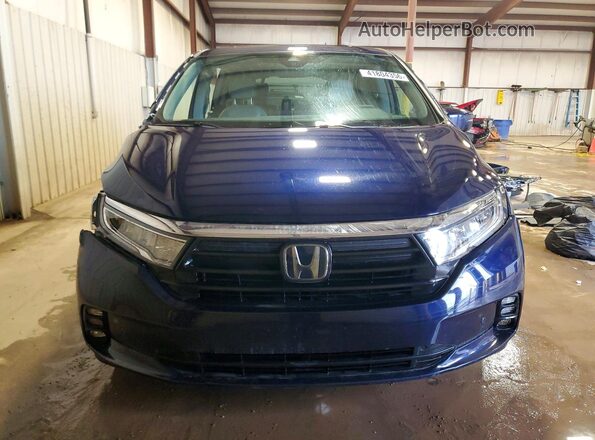 5FNRL6H90PB064510 2023 HONDA ODYSSEY Blue Front view