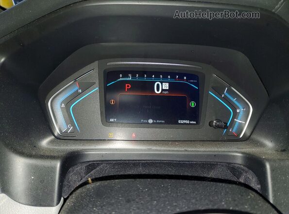 5FNRL6H90PB064510 2023 HONDA ODYSSEY Blue Instrument cluster view