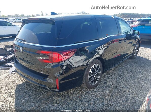 5FNRL6H91SB041262 2025 HONDA ODYSSEY Black Tył prawy