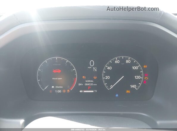 5FNRL6H91SB041262 2025 HONDA ODYSSEY Black Widok tylnych siedzeń