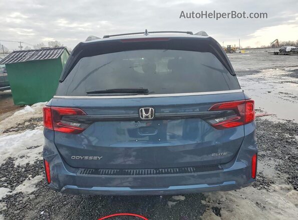 5FNRL6H92SB043473 2025 HONDA ODYSSEY Blue 