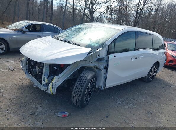 5FNRL6H92TB009177 2026 HONDA ODYSSEY White წინა მარცხენა ხედი სამი მეოთხედიდან