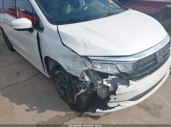 5FNRL6H94MB002457 2021 HONDA ODYSSEY Белый Вид спереди