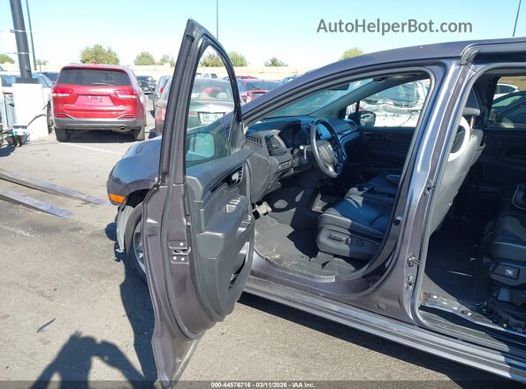 5FNRL6H96NB055002 2022 HONDA ODYSSEY Gray Front interior view