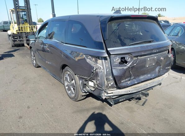 5FNRL6H96NB055002 2022 HONDA ODYSSEY Gray Rear left