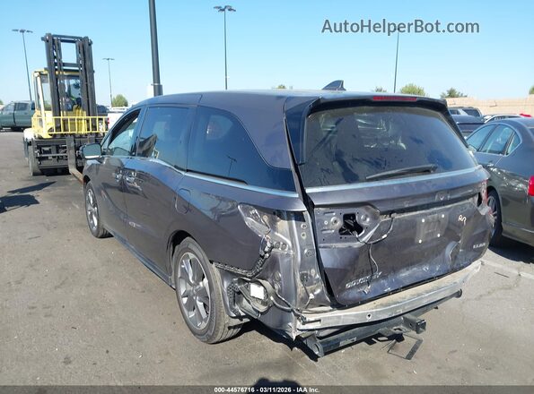 5FNRL6H96NB055002 2022 HONDA ODYSSEY Gray 