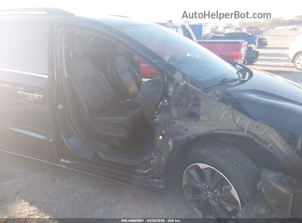 5FNRL6H97PB069638 2023 HONDA ODYSSEY Black წინა ხედი