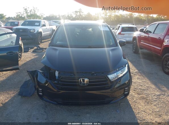 5FNRL6H97PB069638 2023 HONDA ODYSSEY Black ხელსაწყოთა პანელის ხედი