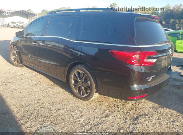 5FNRL6H97PB069638 2023 HONDA ODYSSEY Black უკანა მარცხენა