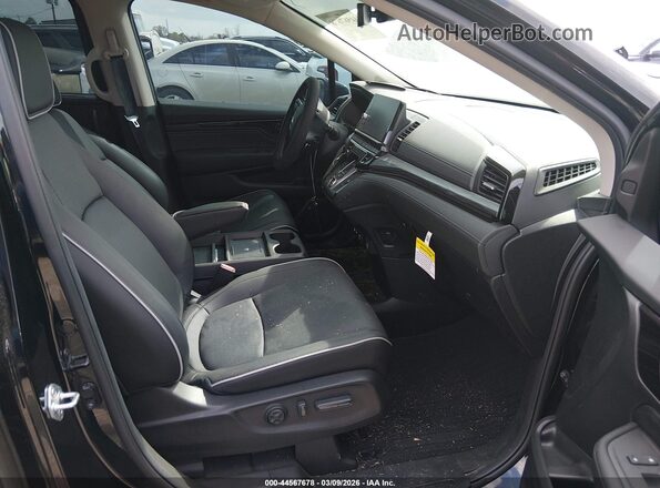 5FNRL6H97TB010566 2026 HONDA ODYSSEY Black წინა სალონის ხედი