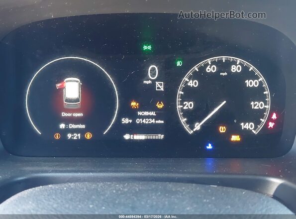 5FNRL6H98SB029027 2025 HONDA ODYSSEY Black Vista de los asientos traseros