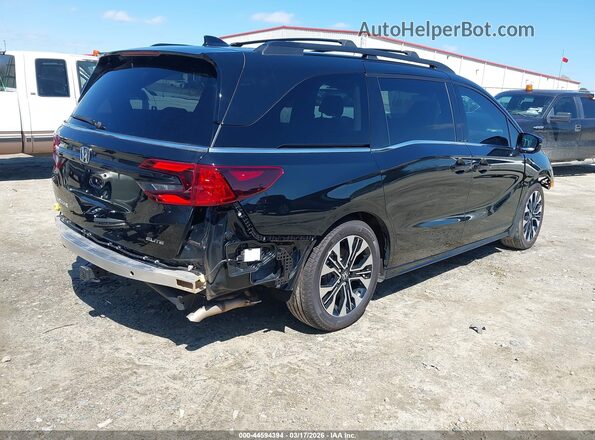 5FNRL6H98SB029027 2025 HONDA ODYSSEY Black Trasero derecho