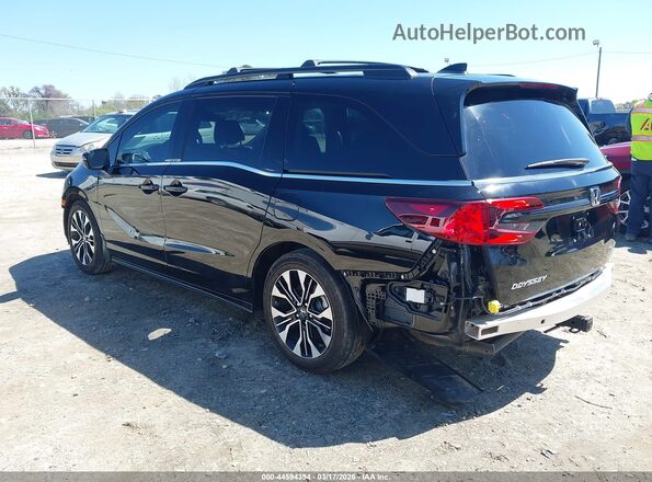 5FNRL6H98SB029027 2025 HONDA ODYSSEY Black Trasero izquierdo