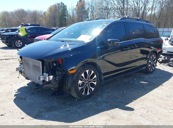 5FNRL6H98SB029027 2025 HONDA ODYSSEY Black Vista tres cuartos delantera izquierda