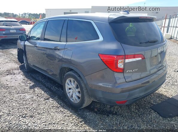 5FNYF5H15KB032152 2019 HONDA PILOT Gray Rear left