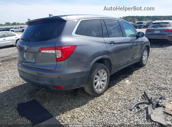5FNYF5H15KB032152 2019 HONDA PILOT Gray Rear right