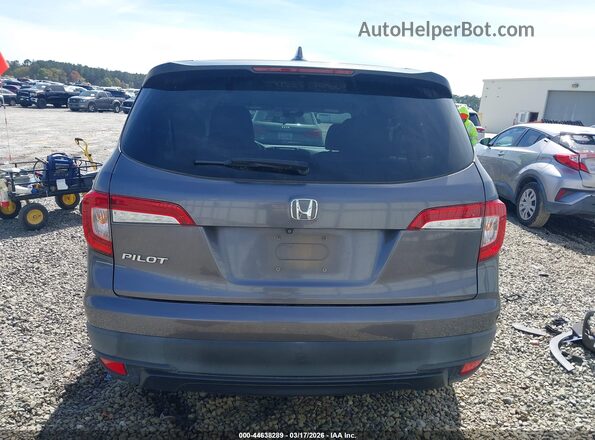 5FNYF5H15KB032152 2019 HONDA PILOT Gray 