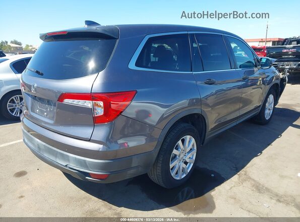 5FNYF5H16MB005223 2021 HONDA PILOT Gray Հետևի աջ