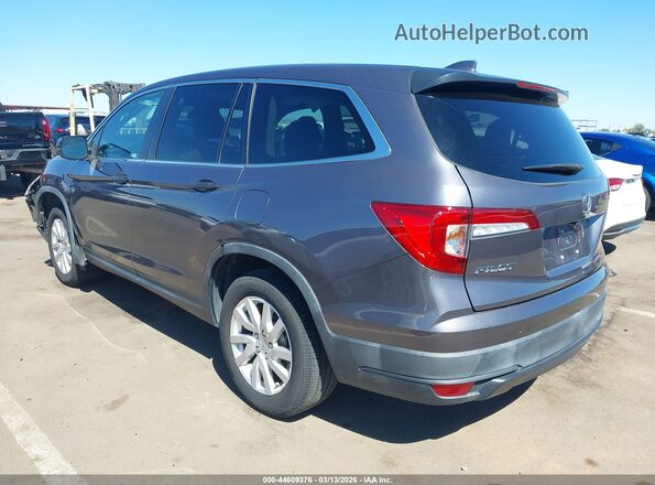 5FNYF5H16MB005223 2021 HONDA PILOT Gray Հետևի ձախ