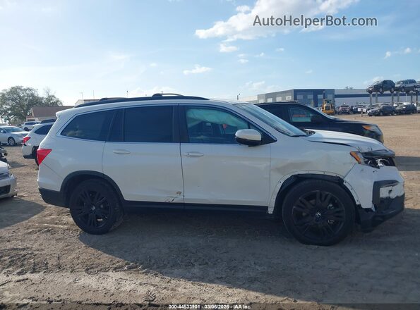 5FNYF5H25MB002399 2021 HONDA PILOT Белый Вид задней части салона