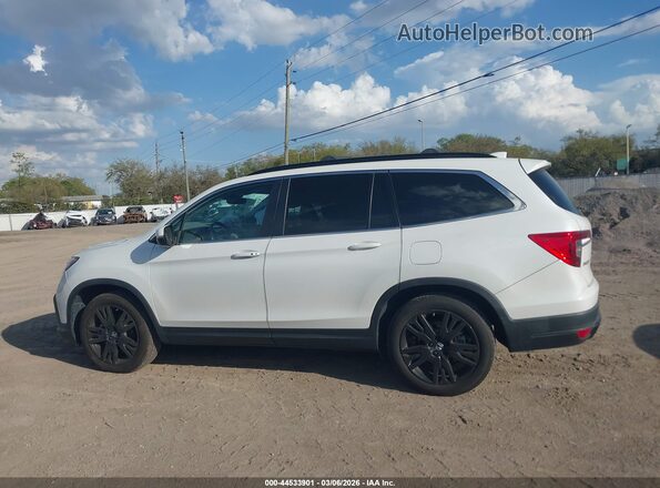 5FNYF5H25MB002399 2021 HONDA PILOT Белый Панорамный вид салона 360°