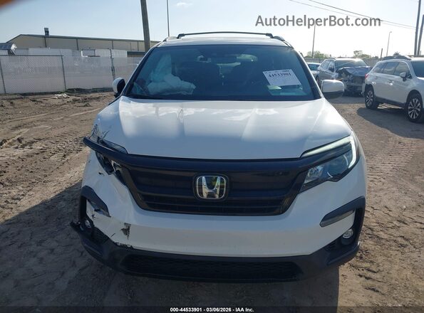 5FNYF5H25MB002399 2021 HONDA PILOT Белый Вид щитка приборов