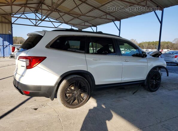 5FNYF5H2XMB006142 2021 HONDA PILOT White Rear right