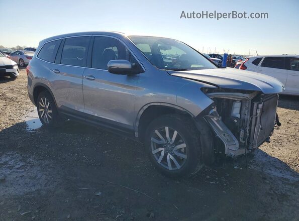5FNYF5H30KB023019 2019 HONDA PILOT Серебряный 