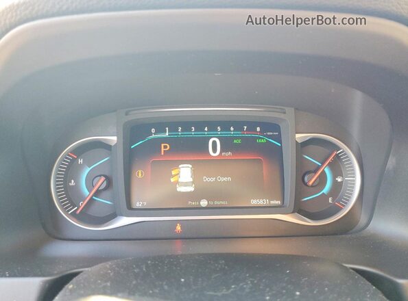 5FNYF5H34MB027657 2021 HONDA PILOT Maroon ხელსაწყოთა პანელის ხედი