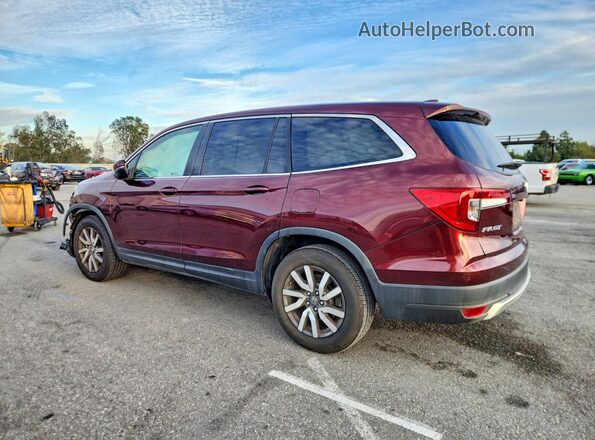 5FNYF5H35KB045646 2019 HONDA PILOT Burgundy 