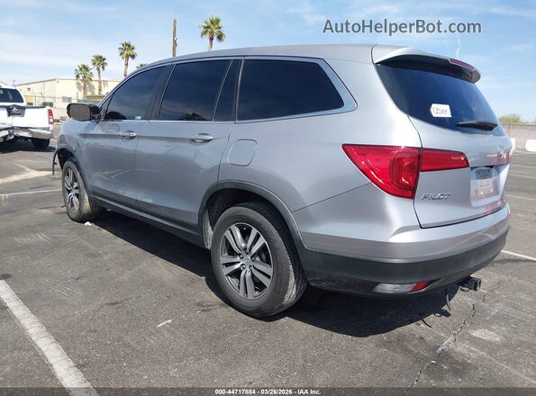 5FNYF5H38JB009240 2018 HONDA PILOT Silver Trasero izquierdo