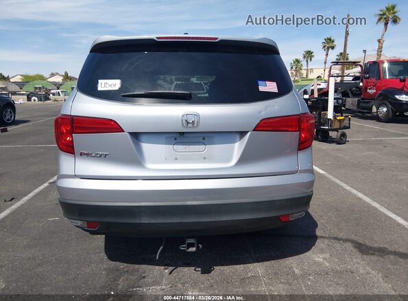 5FNYF5H38JB009240 2018 HONDA PILOT Silver 