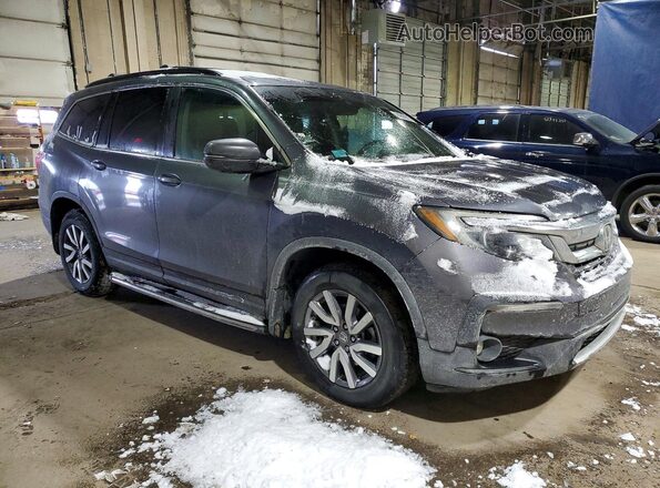 5FNYF5H40KB015365 2019 HONDA PILOT Серый 