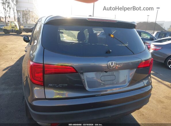 5FNYF5H51JB019447 2018 HONDA PILOT Gray 