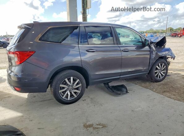 5FNYF5H52KB045878 2019 HONDA PILOT Серый 