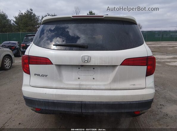 5FNYF5H53HB021114 2017 HONDA PILOT Белый 