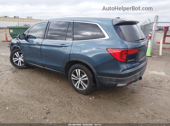 5FNYF5H53JB018347 2018 HONDA PILOT Синий Задняя левая четверть