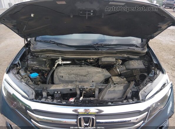 5FNYF5H53JB018347 2018 HONDA PILOT Синий Вид сзади