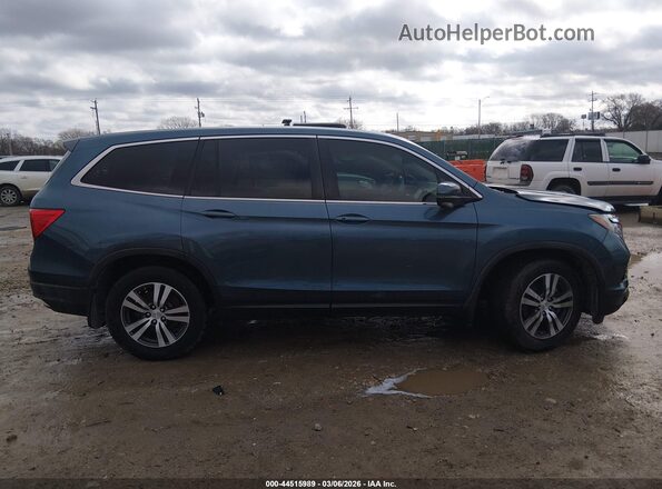 5FNYF5H53JB018347 2018 HONDA PILOT Синий Панорамный вид салона 360°
