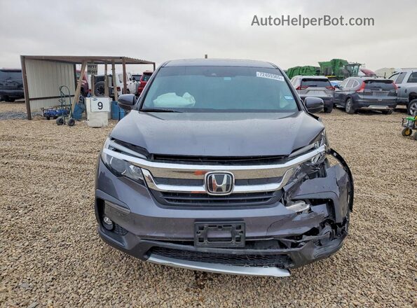 5FNYF5H54MB045030 2021 HONDA PILOT Gray Вид спереду