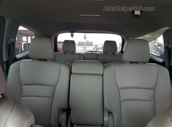 5FNYF5H54MB045030 2021 HONDA PILOT Gray Вид задніх сидінь
