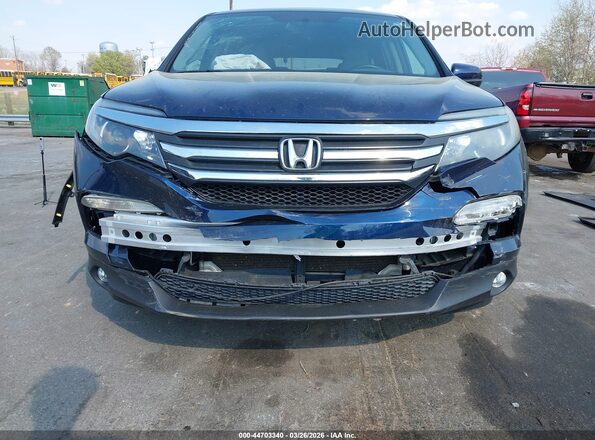 5FNYF5H55JB002313 2018 HONDA PILOT Dark Blue 