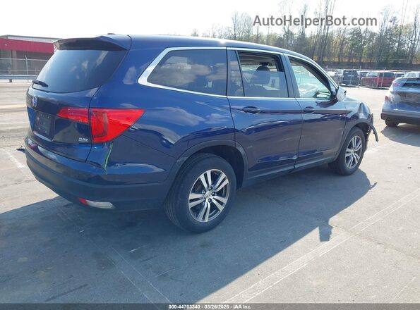 5FNYF5H55JB002313 2018 HONDA PILOT Dark Blue 